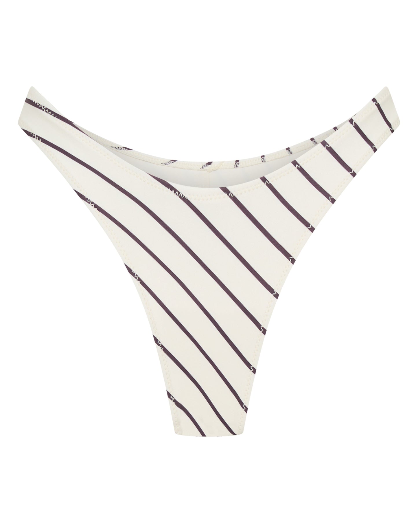 Belmont Bottoms Cream/Choc Stripe