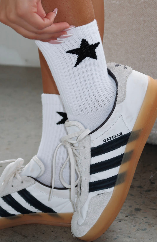 From The Archives Socks White/Black