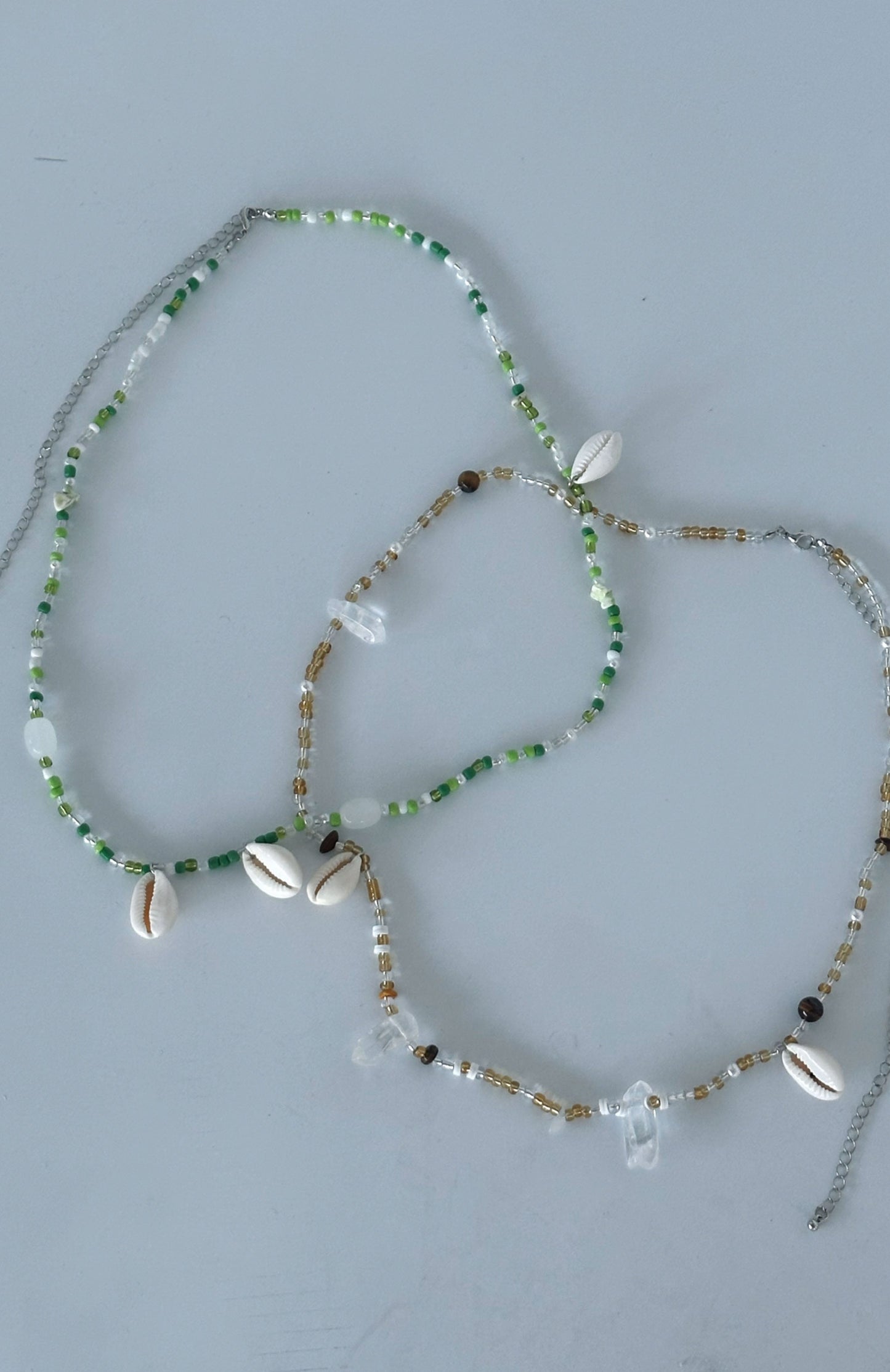 Hanalei Body Chain Green/Gold