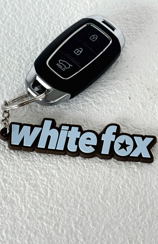 From The Archives Gigi Keychain Chocolate/Baby Blue