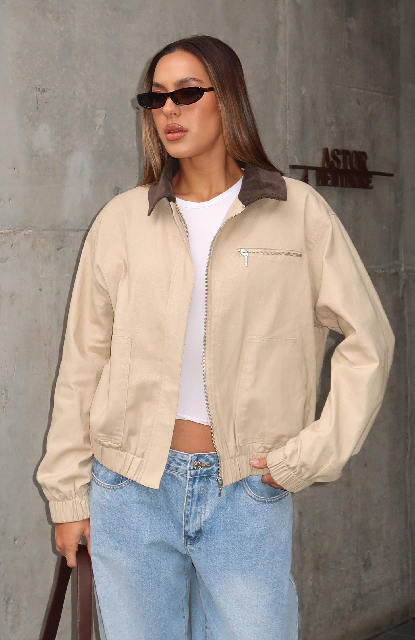 It's My Boyfriend's Jacket Sand