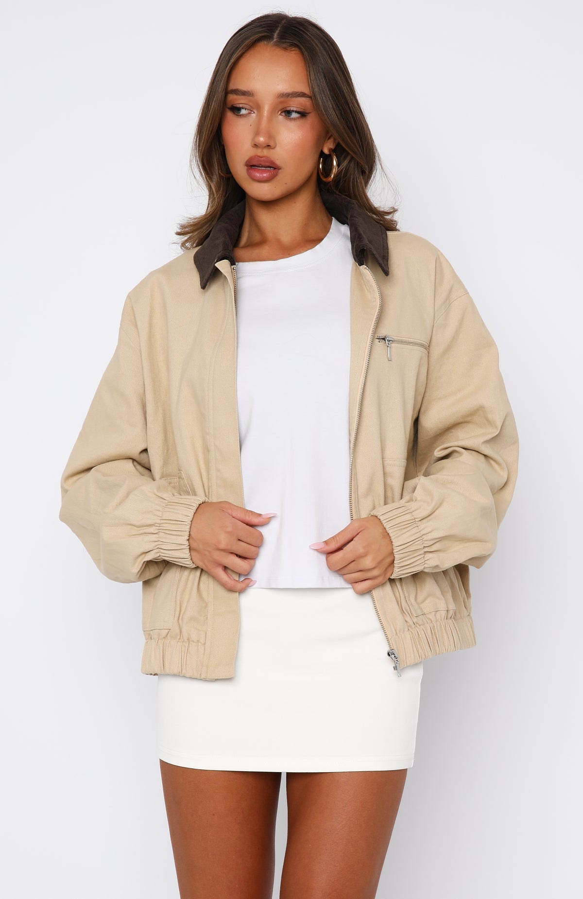 It's My Boyfriend's Jacket Sand