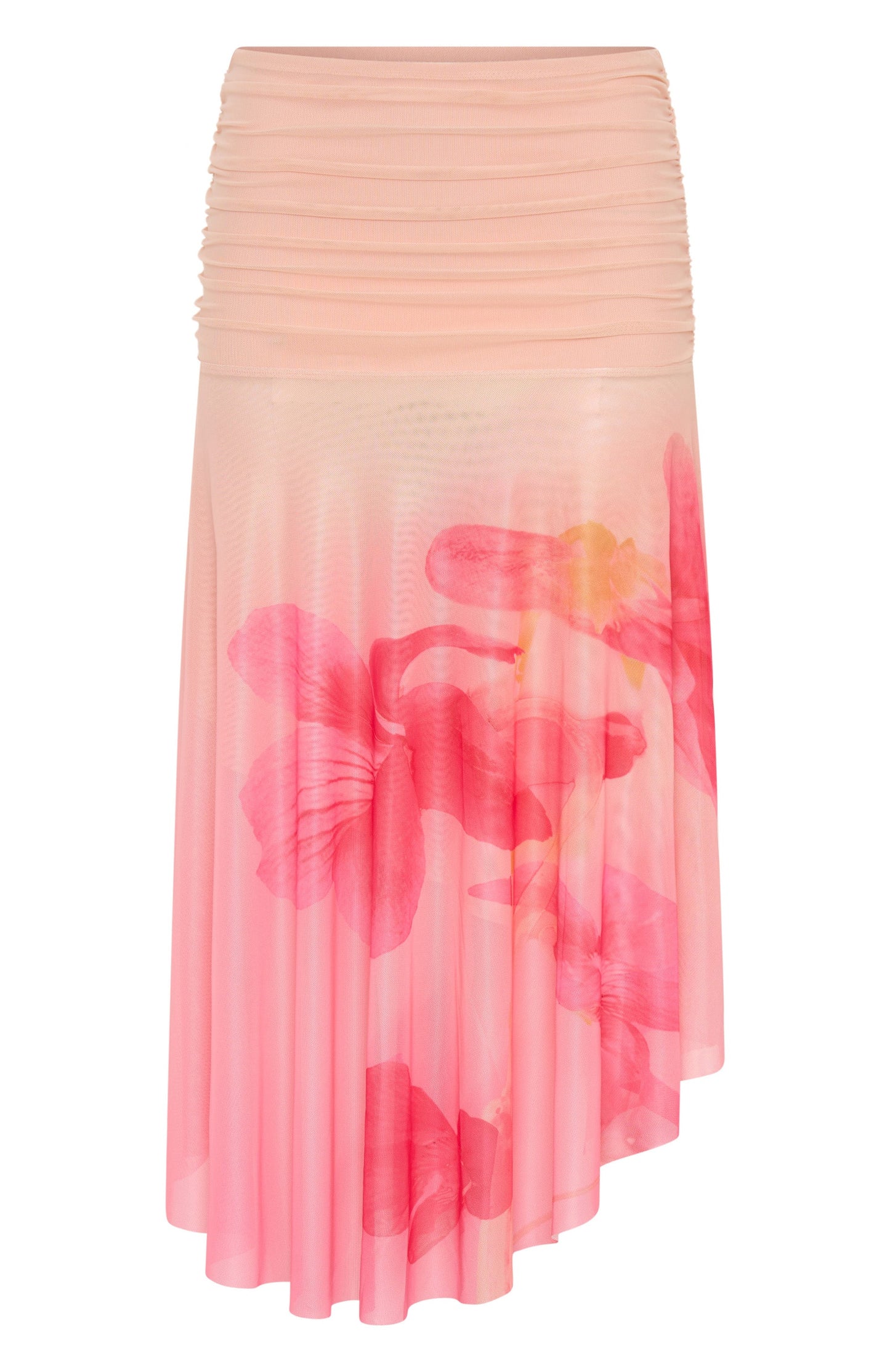 Mediterranean Mirage Midi Skirt Botanic Mirage