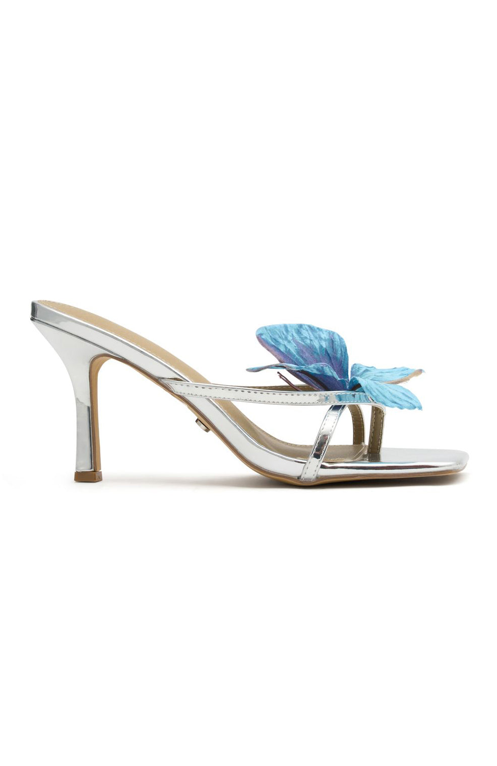 Ayan Mules Silver/Blue